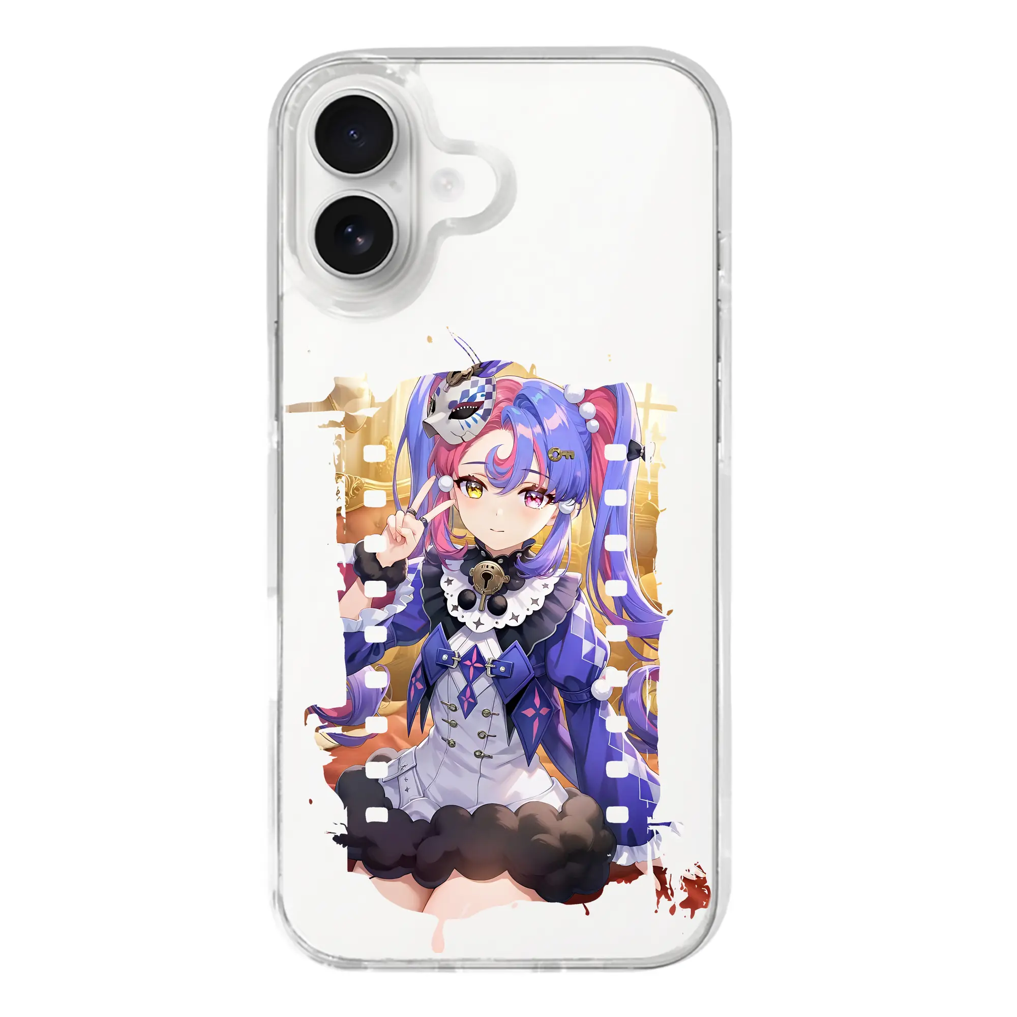 鳴潮 グッズ ロココ - iPhone 17シリーズ 透明スマホケース – 薄型・耐衝撃・精密フィット保護カバー